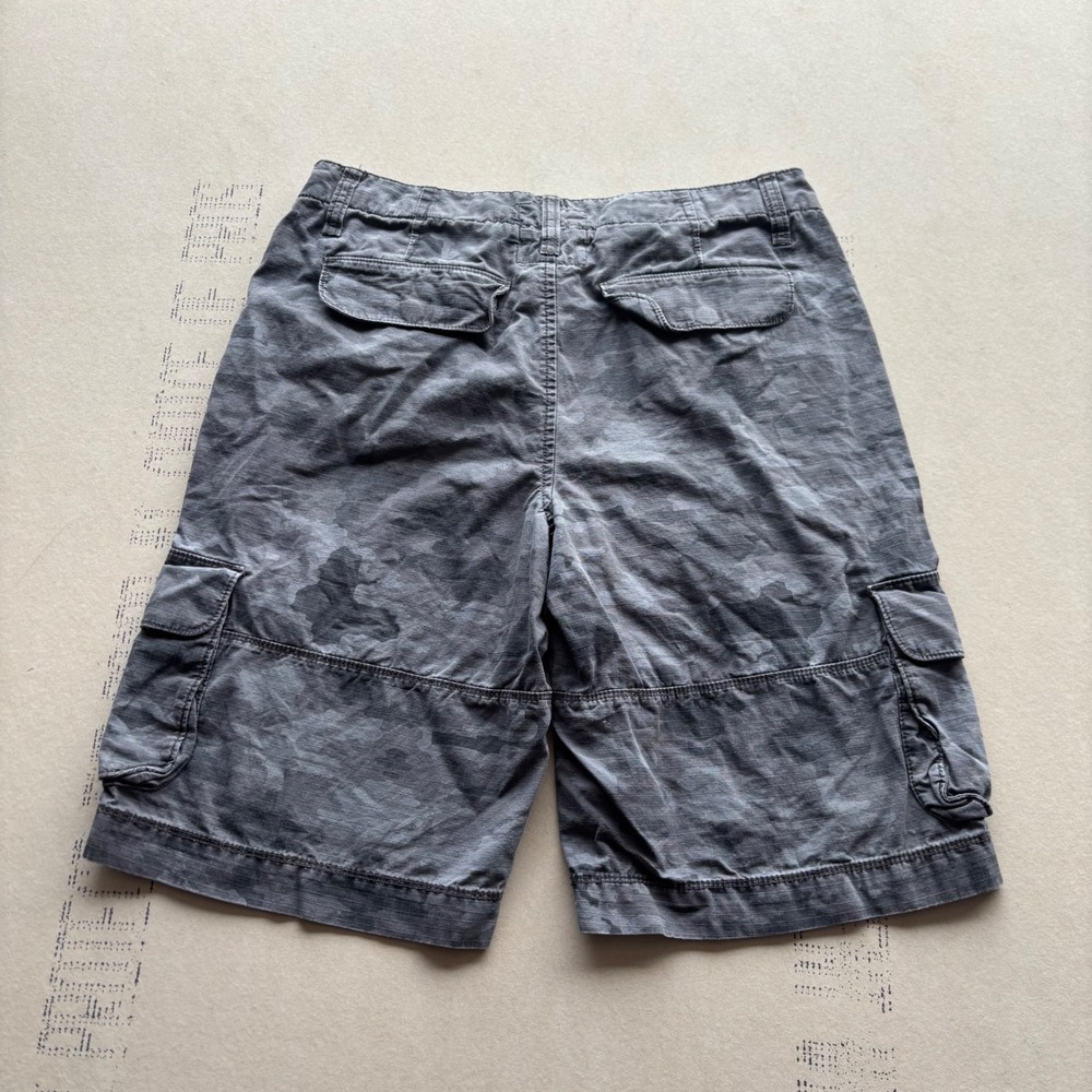 Y2K Urban‎ Pipeline Camo Cargo Shorts